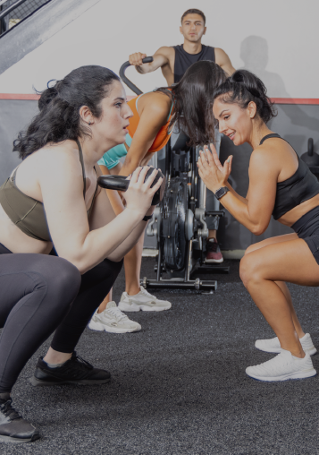 Two woman training together - Team Training class NYSC