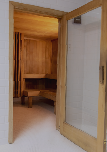 Sauna Room - Club Amenities NYSC